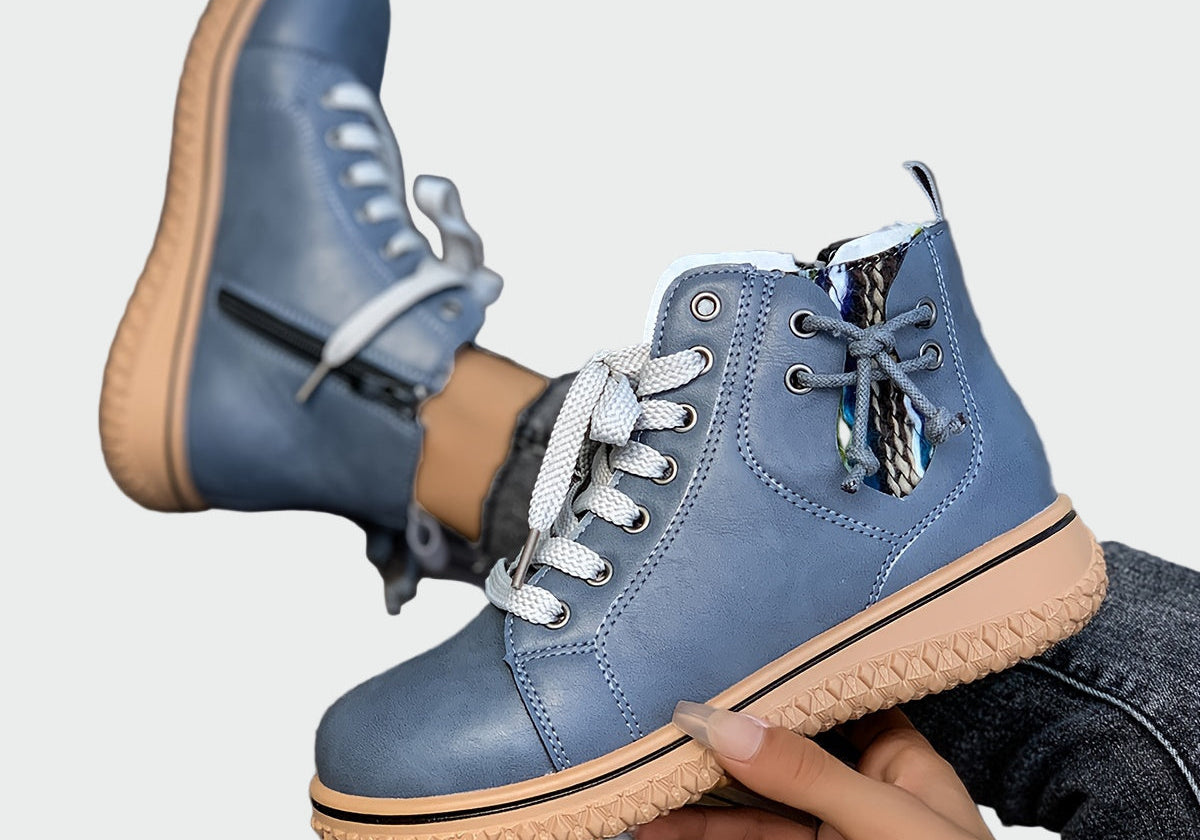 Orthopaedic Leather Ankle Boots