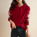Emily | Cable-Knit Hooded Jumper