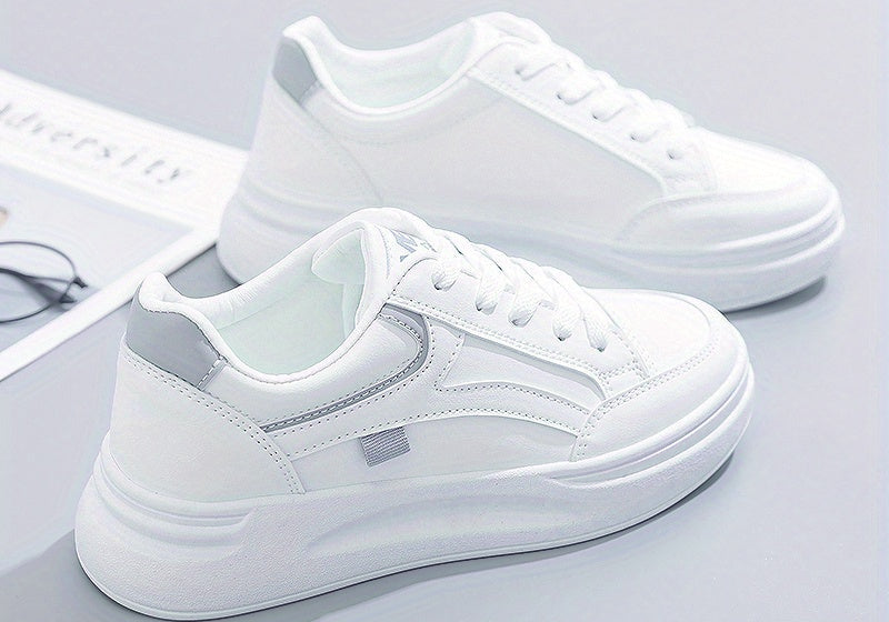 Chic White Lightweight Trainers