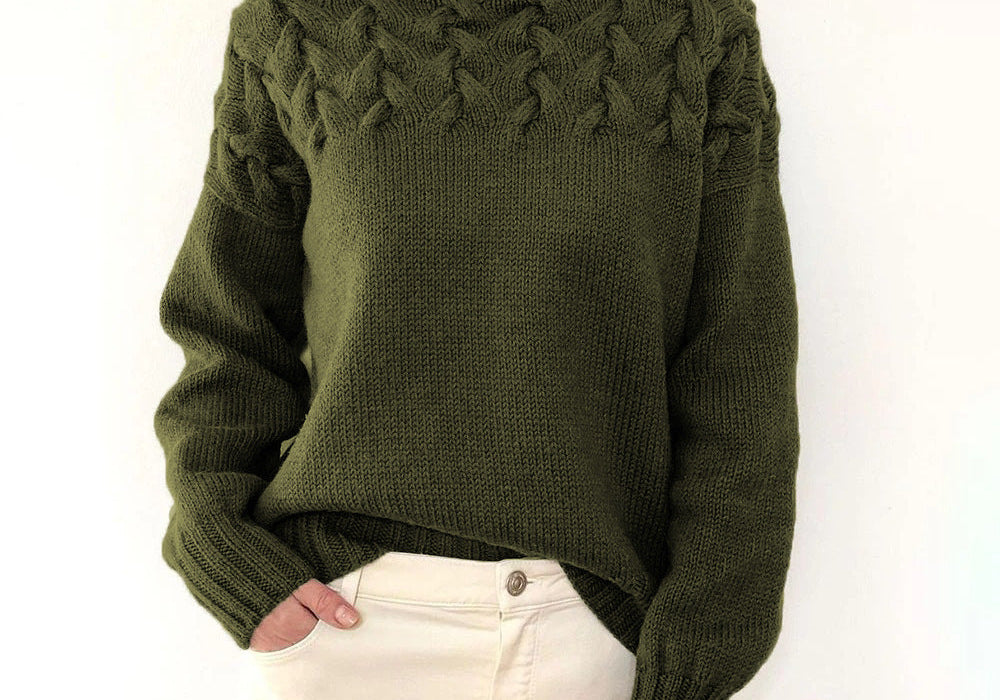 Elena | Warm Roll-Neck Jumper