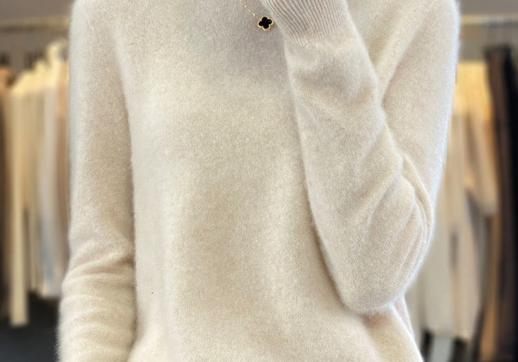 Anette | Comfortable Cotton Jumper