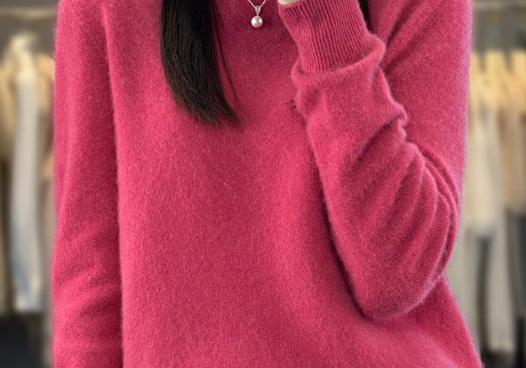 Anette | Comfortable Cotton Jumper