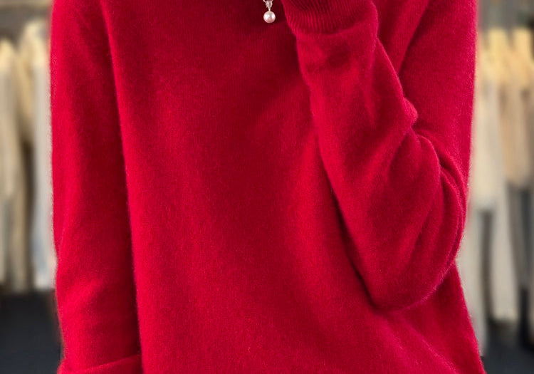 Anette | Comfortable Cotton Jumper