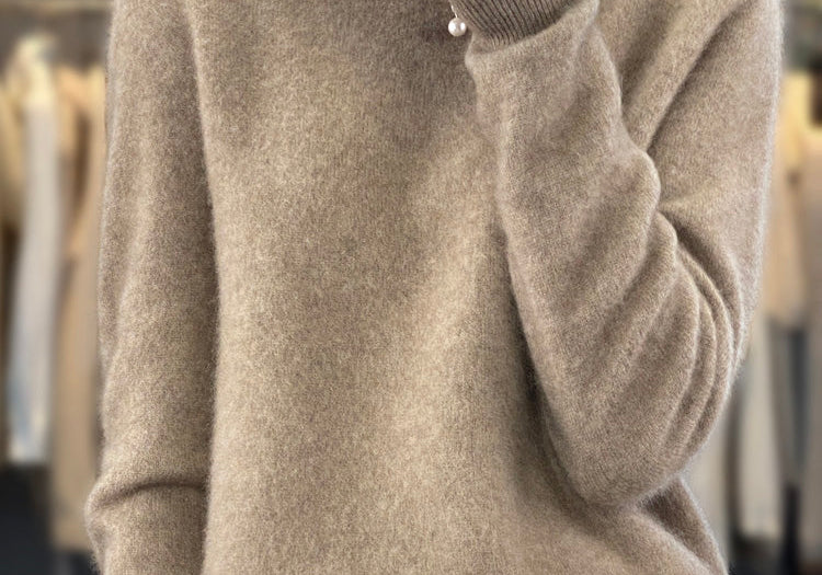 Anette | Comfortable Cotton Jumper