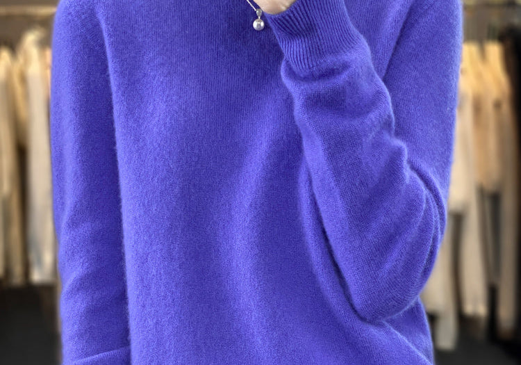Anette | Comfortable Cotton Jumper