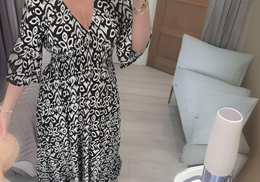 Lillia | Printed Boho Dress