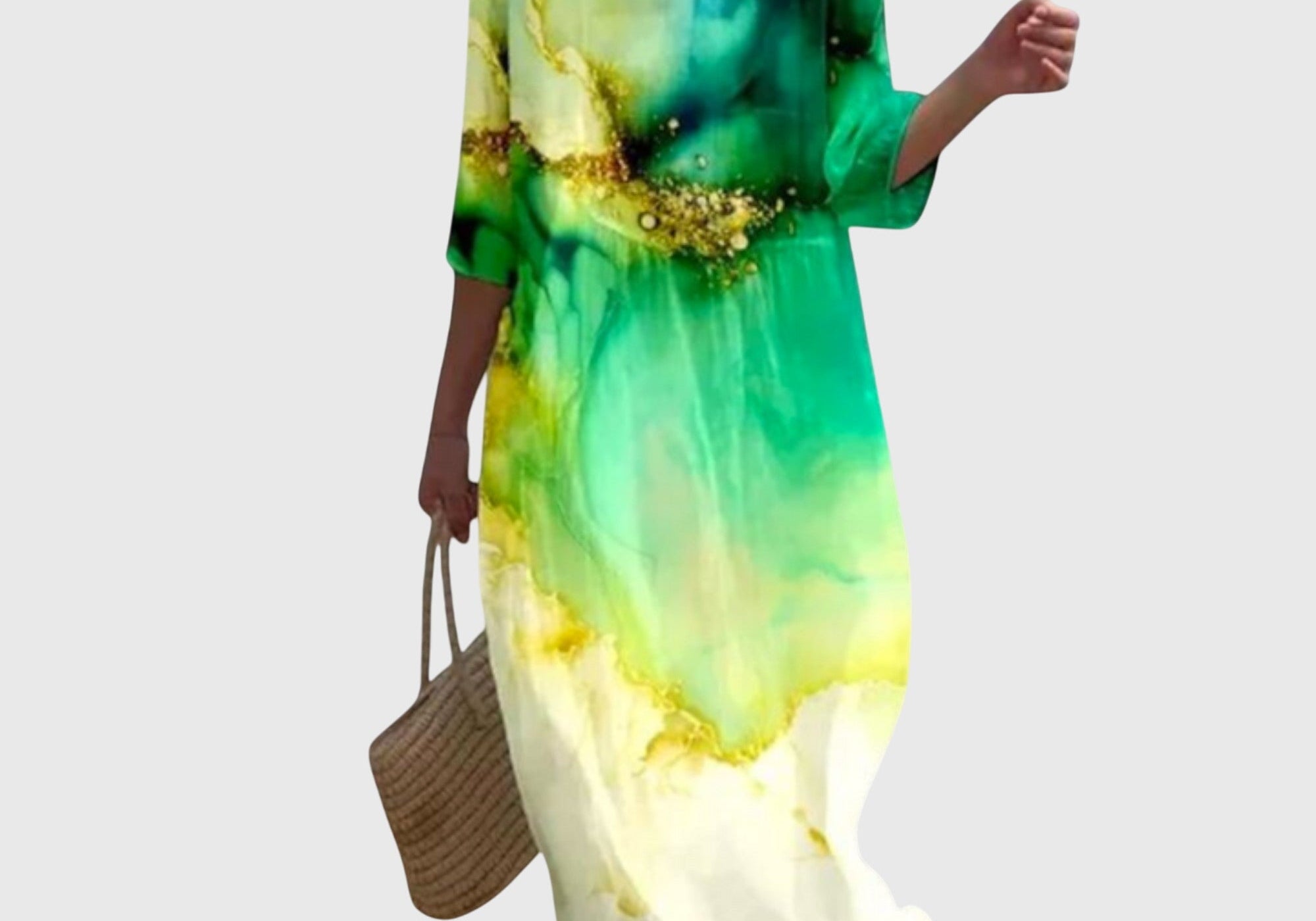 Hayley™ | Elegant Floral Maxi Dress