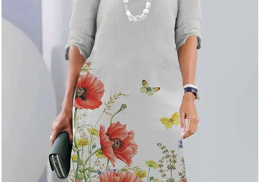 Eleanor | Tiered Floral Dress