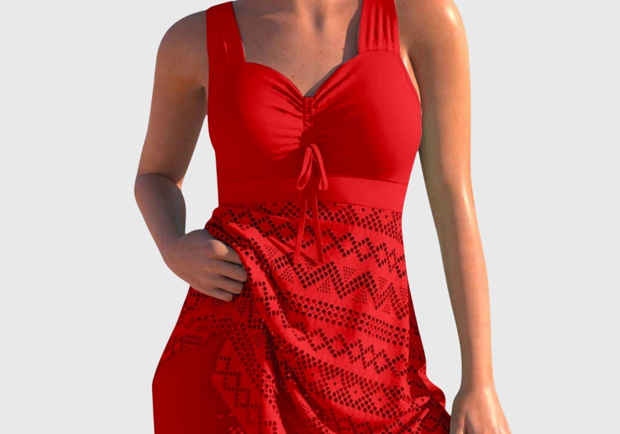 Isabella | Two-Piece Swimsuit with Skirt