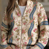 Cornelia™ | Cardigan with Rose Vines