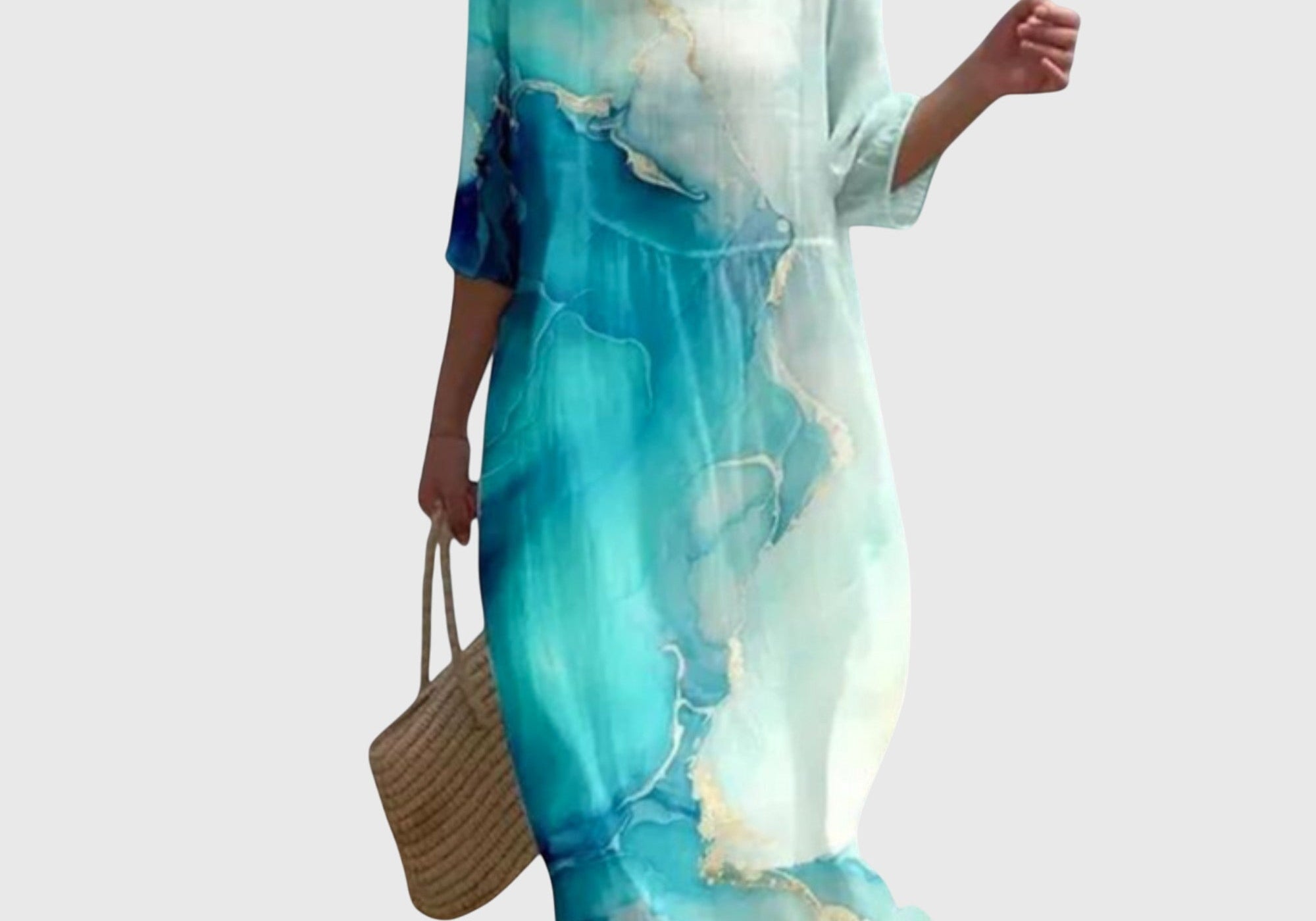 Hayley™ | Elegant Floral Maxi Dress