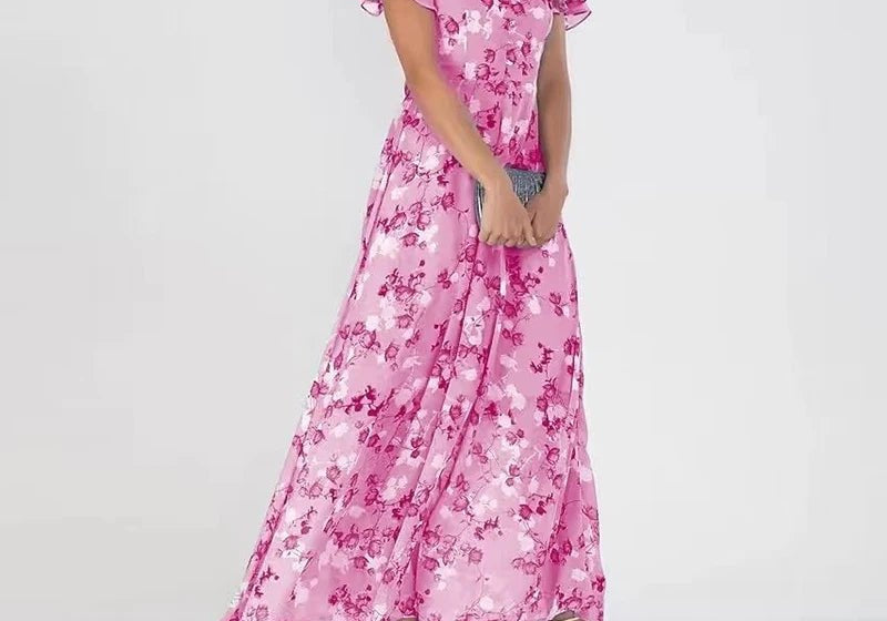 Zuri | Elegant Flowing Slimming Dress