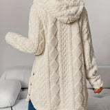 Irene - Fluffy Hooded Coat