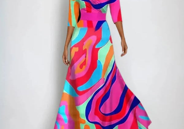 Emily | Elegant Floral Dress