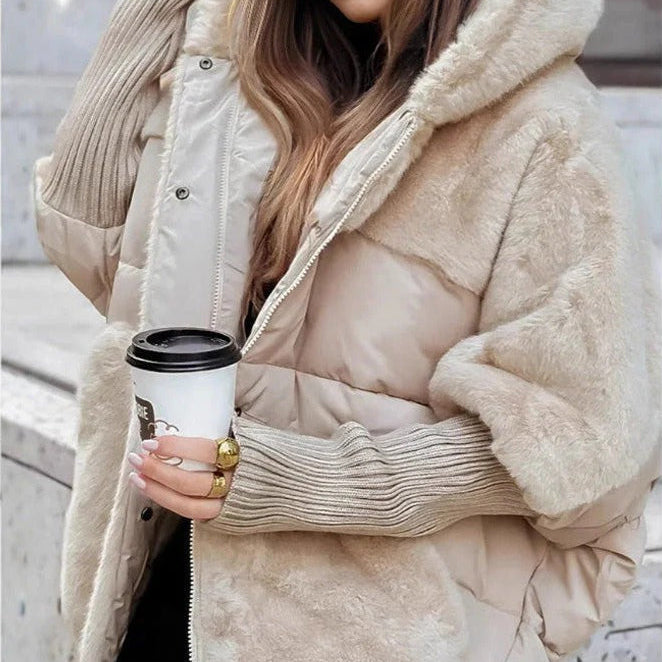 Uma - Hooded Quilted Coat