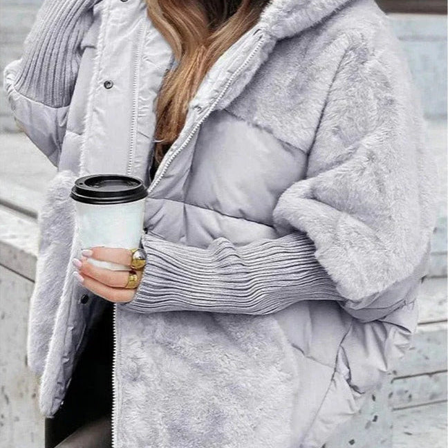 Uma - Hooded Quilted Coat