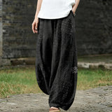 Adélaïde – Black Wide-Leg Trousers