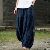 Bérénice – Wide-Leg Trousers with Celestial Print