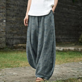 Gabrielle – Charcoal Grey Wide-Leg Trousers