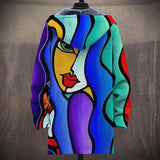 Rozalia - Luxury Art-Inspired Cardigan