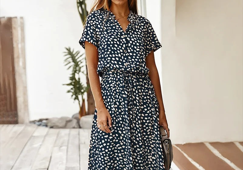 Faelina | Printed Summer Dress