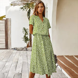 Faelina | Printed Summer Dress