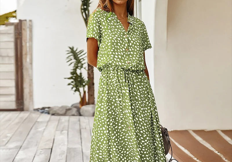 Faelina | Printed Summer Dress