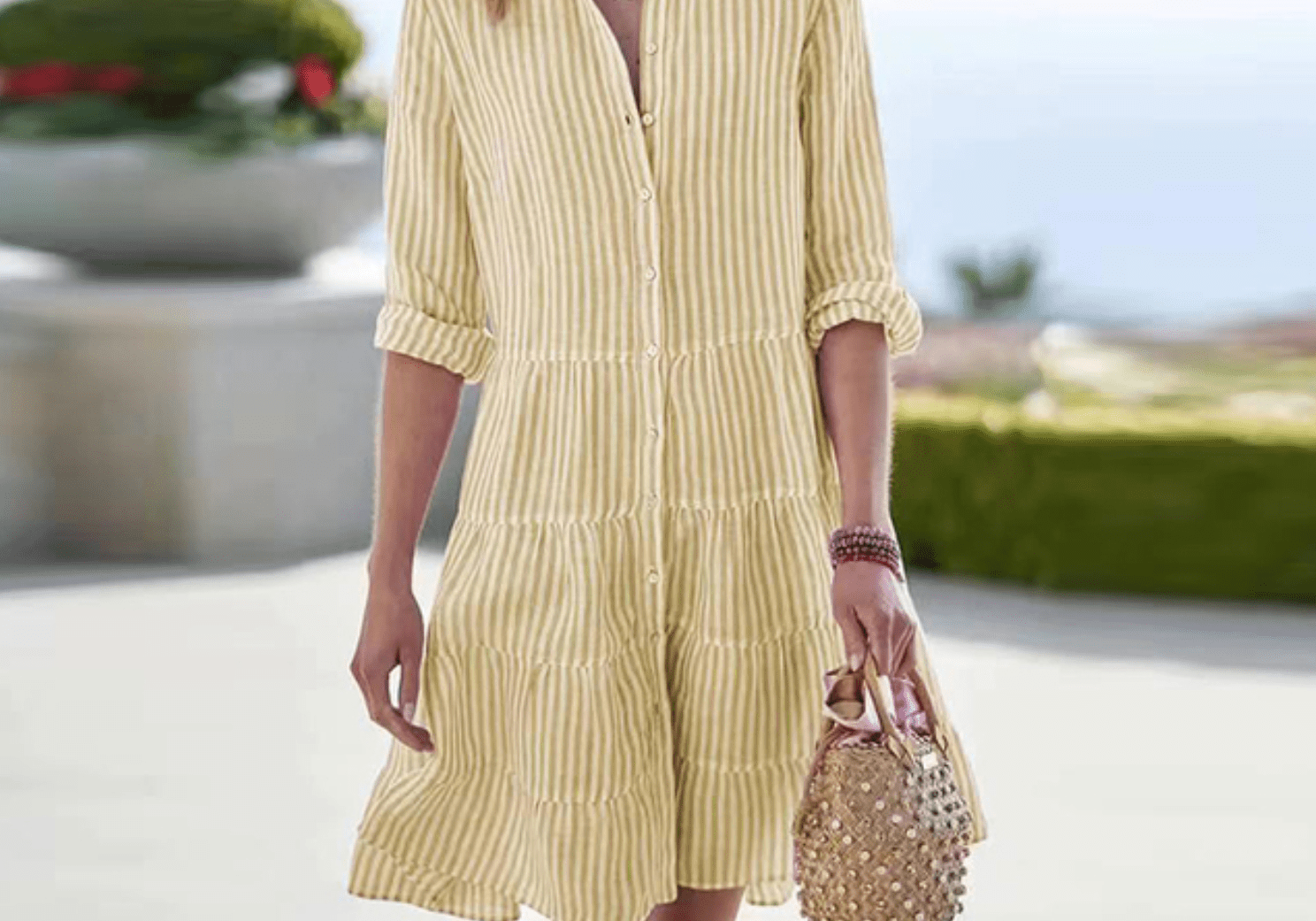 Lolita | Airy Coastal Striped Dress