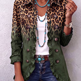 Barbara™ | Blazer in Leopard Ombré