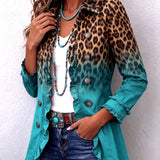 Barbara™ | Blazer in Leopard Ombré