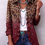 Barbara™ | Blazer in Leopard Ombré