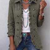 Angelika™ | Blazer with Floral Embroidery