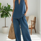 Frauke - Zweiteiliges Denim-Set