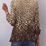 Erika™ | Blazer in Leopard Print
