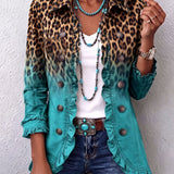 Barbara™ | Blazer in Leopard Ombré