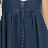 Ernestine - Maxikleid aus Vintage-Denim