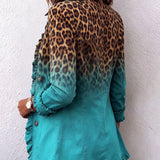 Barbara™ | Blazer in Leopard Ombré