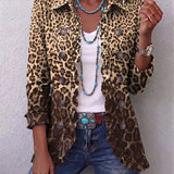 Erika™ | Blazer in Leopard Print