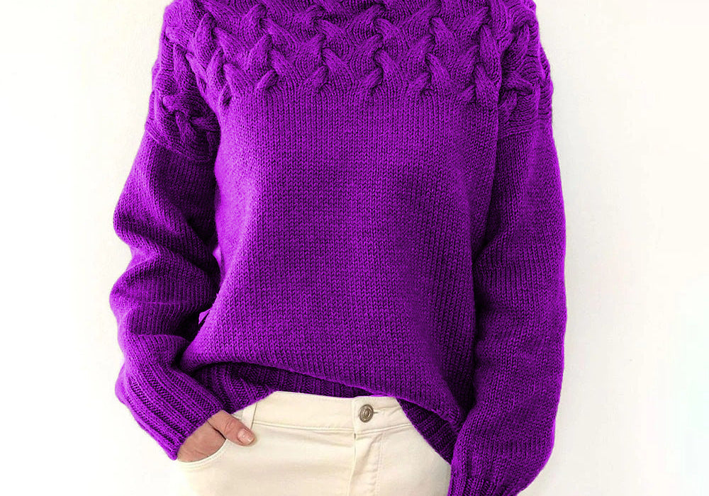 Elena | Warm Roll-Neck Jumper