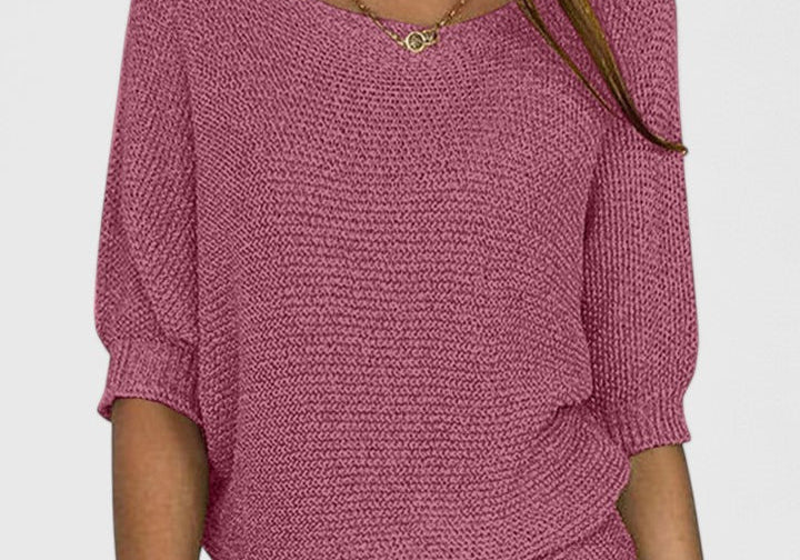 Rachel | Effortless Sleeveless Knit Jumper