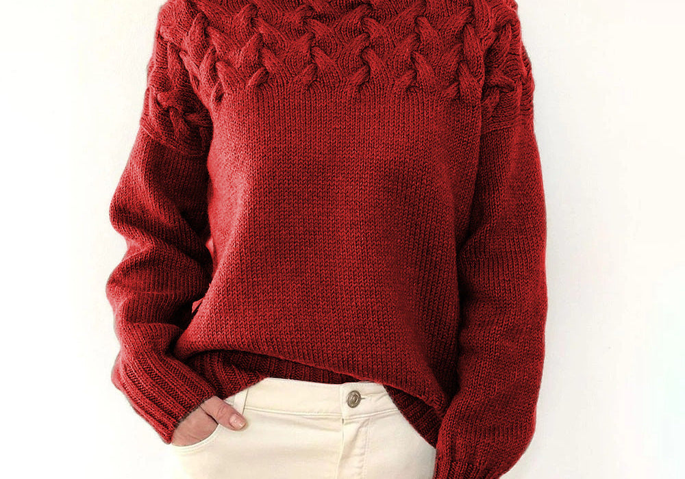 Elena | Warm Roll-Neck Jumper