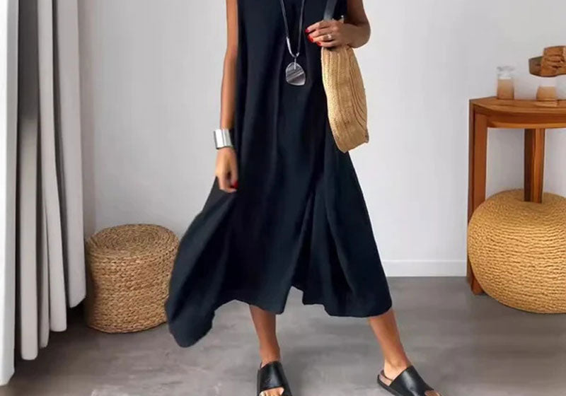 Amaris | Sleeveless Relaxed Dress