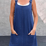 Britta - Lässiges Denim-Trägerkleid