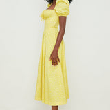 Aviana | Floral Puff-Sleeve Dress
