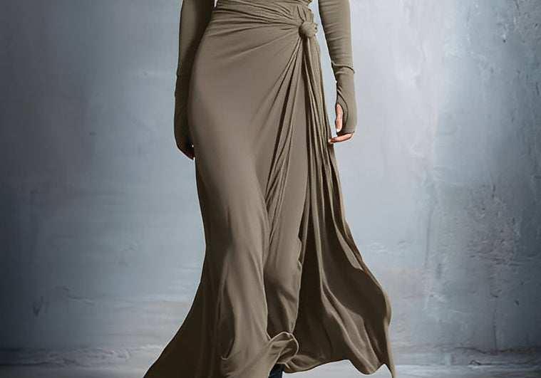 Alba - Maxi Dress with Side Knot