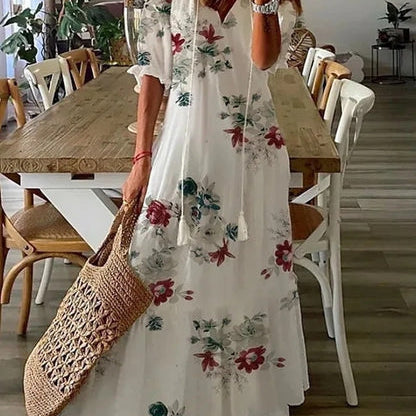 Michaela | Boho Tummy-Covering Dress
