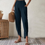 Essari | Split-Hem Trousers